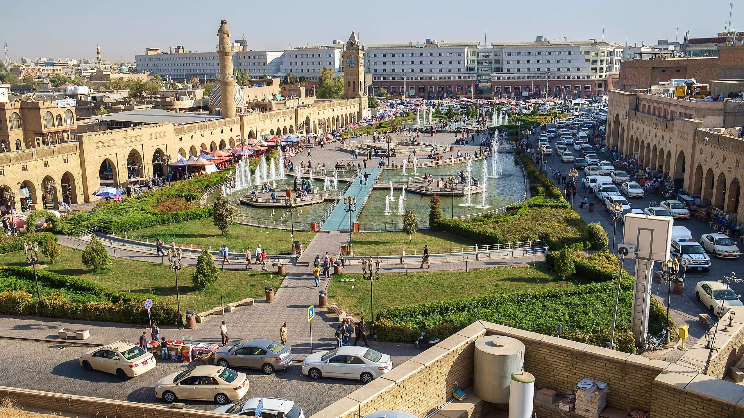 Iraqi Kurdistan Guide: Erbil Citadel Fountains